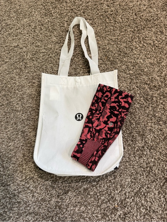 lululemon athletica Accessories - lululemon athletica Pink and Black Knit Headband